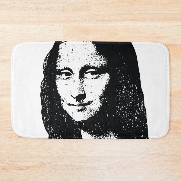 Item preview, Mona Lisa Unvieled Bold Black & White Bust - Own the Iconic Figure designed and sold by pelagio.