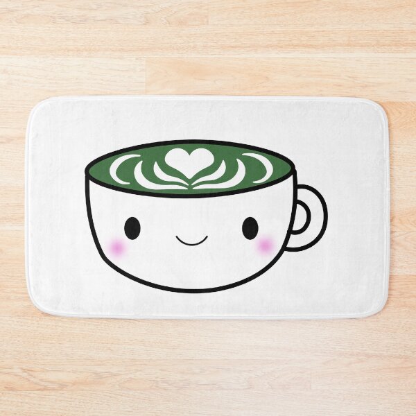 Item preview, Kawaii Matcha Latte Cute Green Tea designed and sold by mariekawaii.