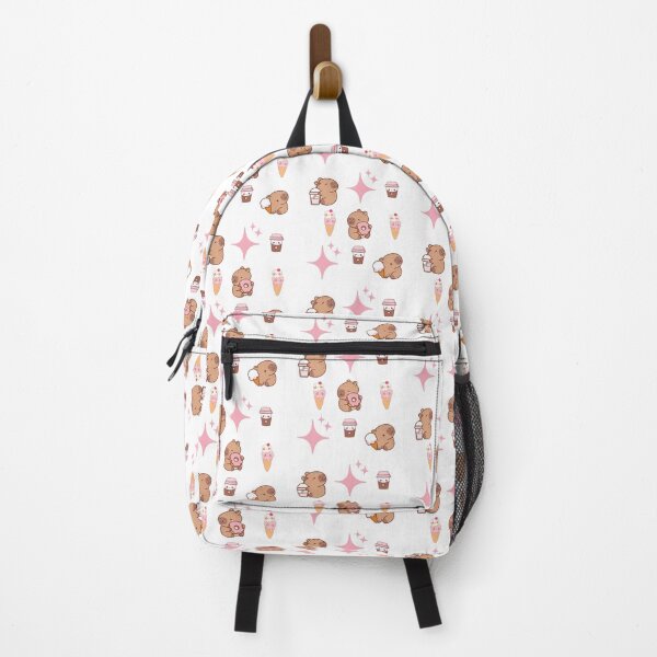 Vista previa del artículo con la obra «Capibara estilo kawaii», diseñado y vendido por Double7Designs.