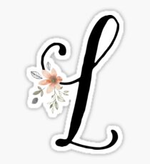 Monogram L Sticker