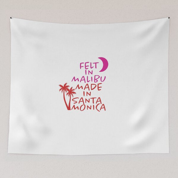 Item preview, LANY felt in malibu made in santa monica design designed and sold by spicystylesco.