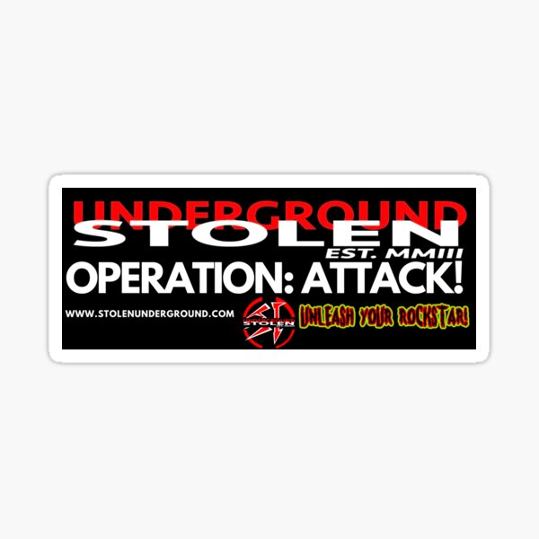 Item preview, OPERATION: ATTACK! designed and sold by StlnUndrgrnd.
