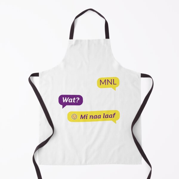 Item preview, Mi Naa Laaf, I'm Not Laughing, Jamaican Patois (Patwa) designed and sold by Kolcha.
