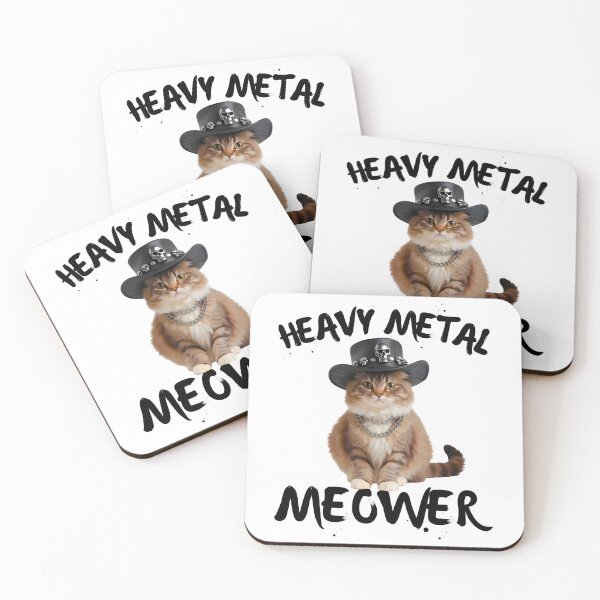 Item preview, Heavy Metal Meower – Adorable Ragdoll Cat Rocking Hardcore Style designed and sold by Fredster1966.