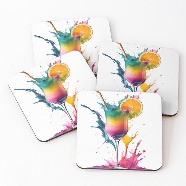 Item preview, Wine Cocktail Beverage Splash Of Colour designed and sold by Shakesipserve.