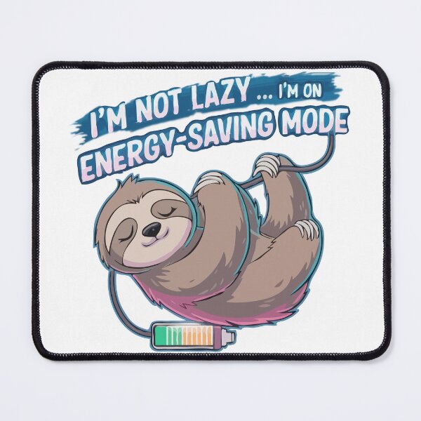 Item preview, i'm not lazy designed and sold by scarlov.