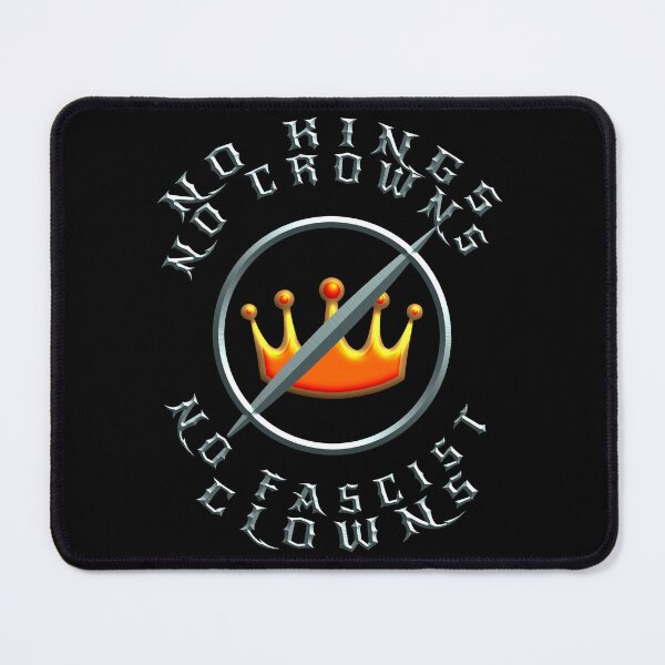 Item preview, No Kings, No Crowns, No Fascist Clowns designed and sold by FalcoSkyWolf.