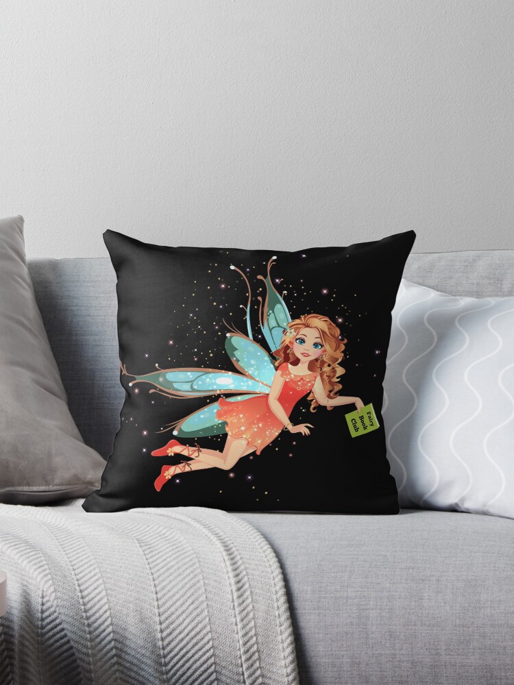 Thumbnail 1 of 4, Pillow, Felicia The Magical Fairy Book Club Fairy designed and sold by FairyBookClub.