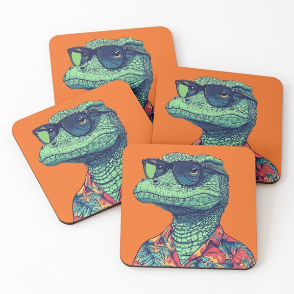 Item preview, Hipster Crocodile designed and sold by Mystic Wild Studio.
