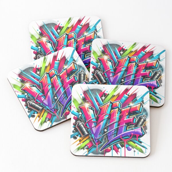 Item preview, Live - Urban Art in Graffiti designed and sold by NeonDrip.
