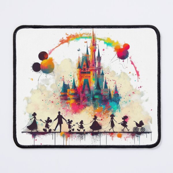 Item preview, Minimalist Disney Magic - Vibrant Splash Art designed and sold by Mamokhy.