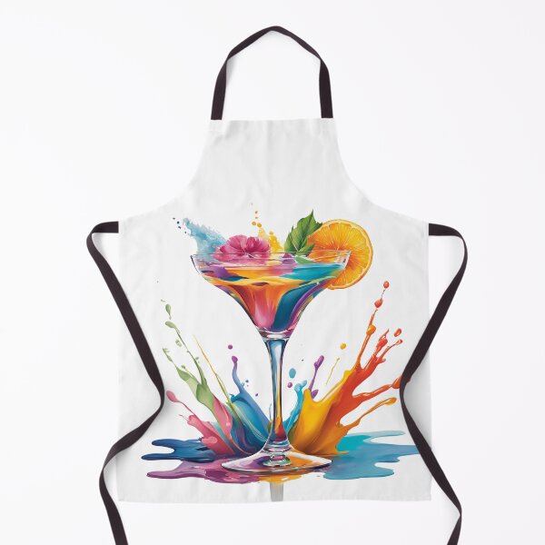 Item preview, Splash Rainbow Margarita Cocktail Art designed and sold by Shakesipserve.