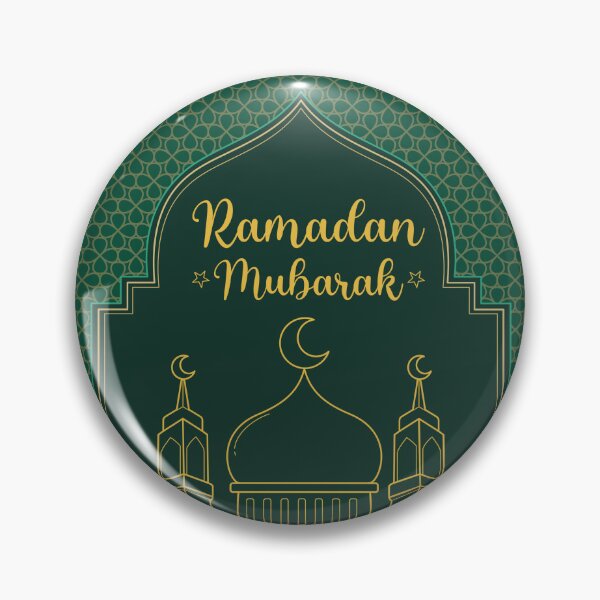 Item preview, Ramadan Mubarak 2025 designed and sold by Mustachio-Draws.