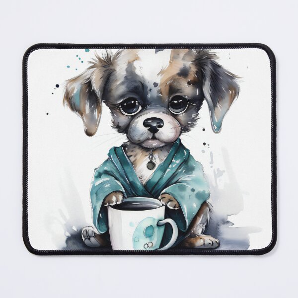 Item preview, Cute Puppy & Coffee designed and sold by prettykaler.
