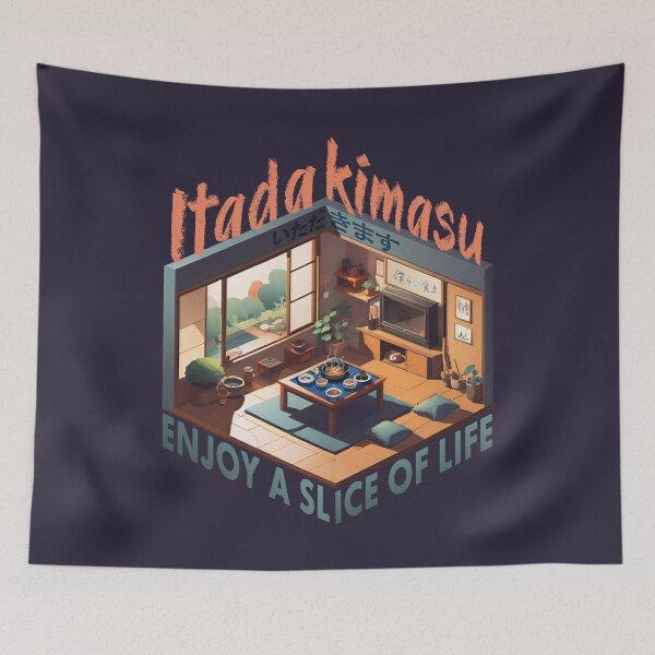 Item preview, Itadakimasu - Enjoy a Slice of Life designed and sold by Global Rainbow Engineers.