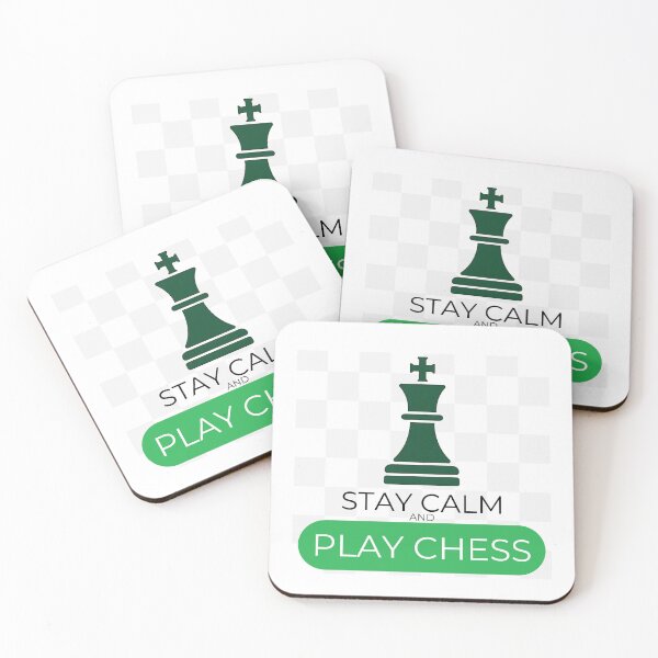 Item preview, Stay Calm and Play Chess | Chess Mindset Design designed and sold by Your Chess Vault.