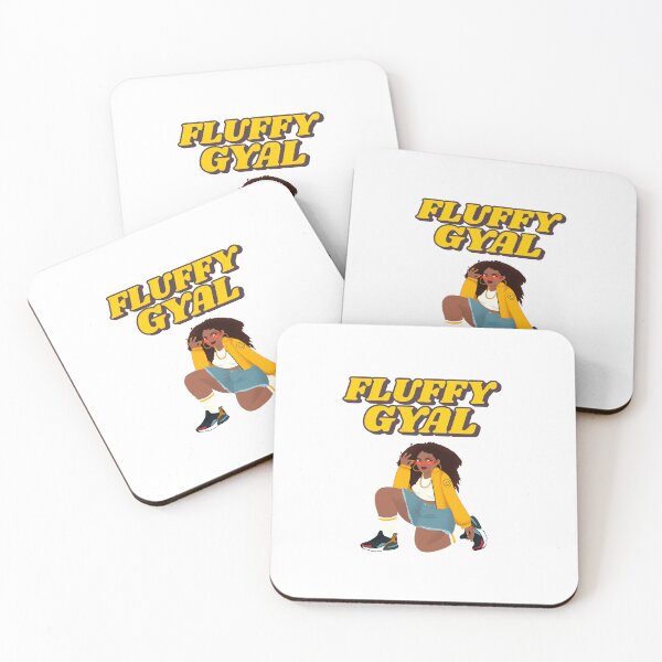 Item preview, Fluffy Gyal, Fat Girl, Jamaican Patois (Patwa)  designed and sold by Kolcha.