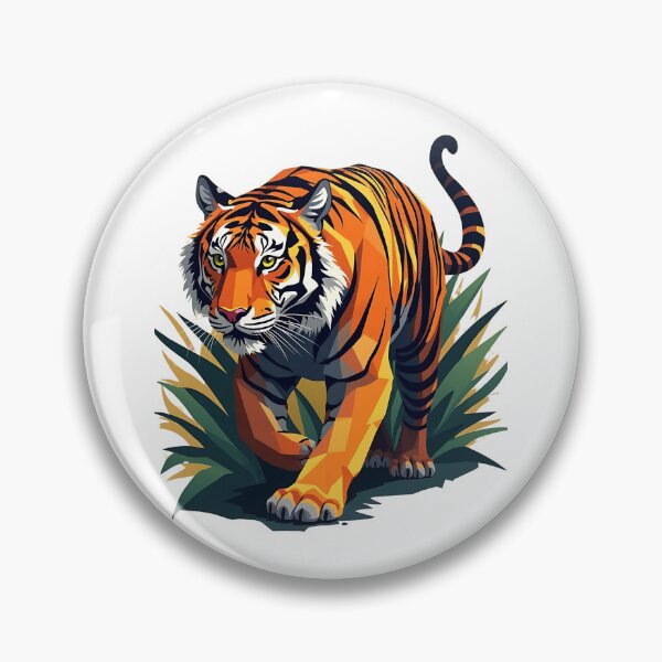 Artikelvorschau, Majestätischer sibirischer Tiger: Der König der Wildnis entworfen und verkauft von VibeTCreations.