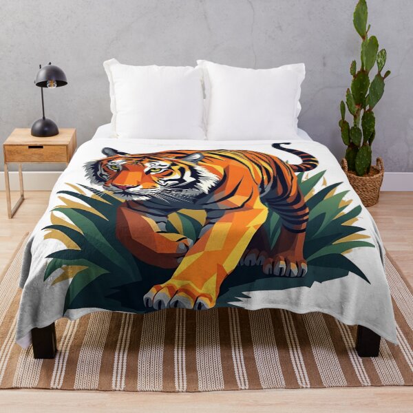 Item preview, Majestic Siberian Tiger: The King of the Wild designed and sold by VibeTCreations.