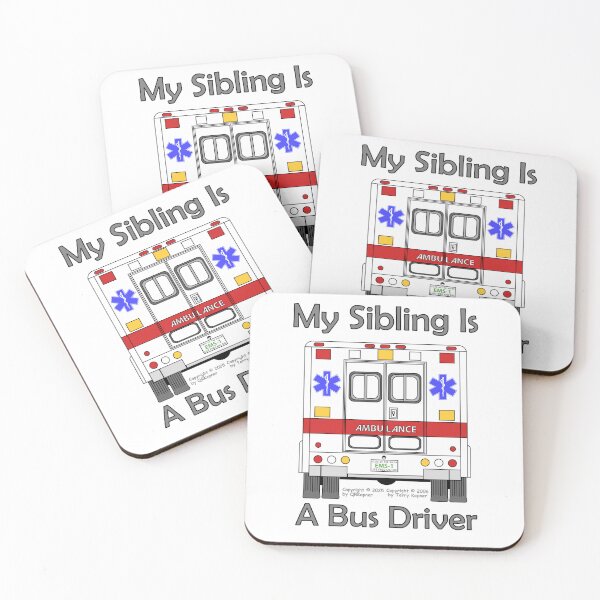 Item preview, My Sibling is a Bus Driver designed and sold by RoseBloodCat.