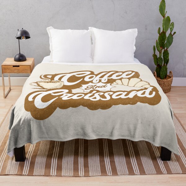 Item preview, Coffee and Croissant Retro Art  designed and sold by Mariana Piana.