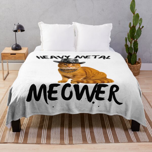 Item preview, Heavy Metal Meower – Orange Tabby Cat Rocking Black Leather and Chains designed and sold by Fredster1966.