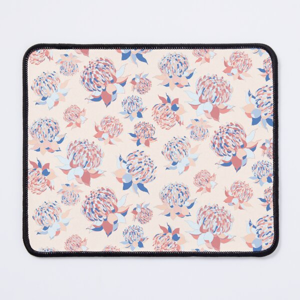 Item preview, Waratah Australian Flora pink blue designed and sold by blueidesign.