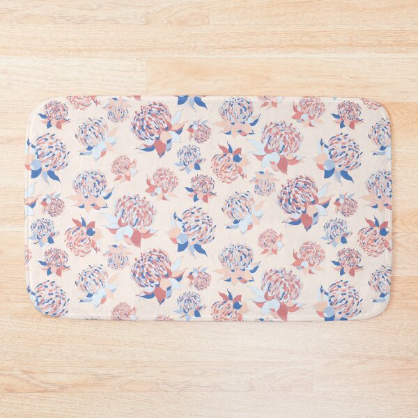 Item preview, Waratah Australian Flora pink blue designed and sold by blueidesign.