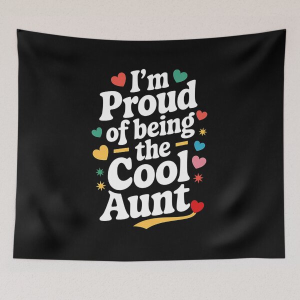 Item preview, Proud Cool Aunt designed and sold by Bliss Find And Design.