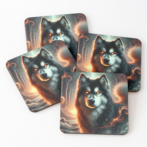 Item preview, Majestic Fiery Husky  designed and sold by Bellassi.