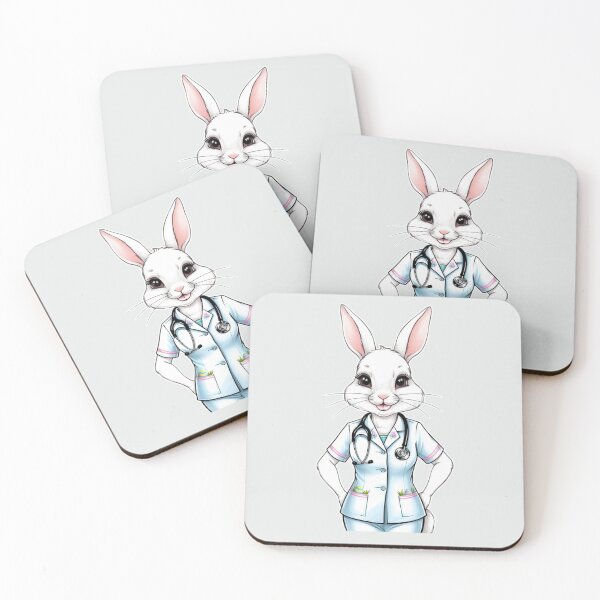 Item preview,  Nurse Bunny designed and sold by Nature's Palette.