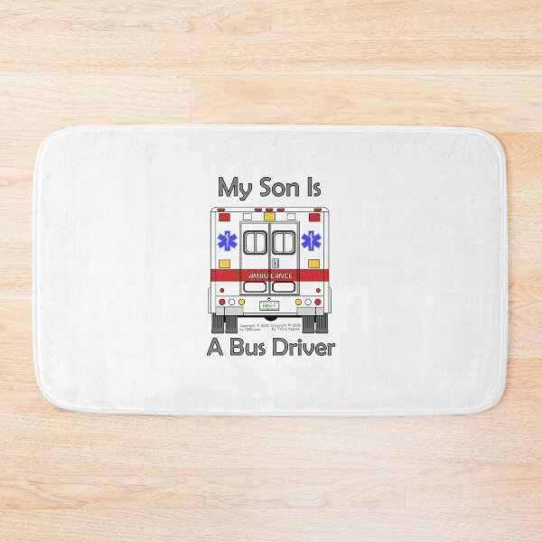 Item preview, My Son is a Bus Driver designed and sold by RoseBloodCat.