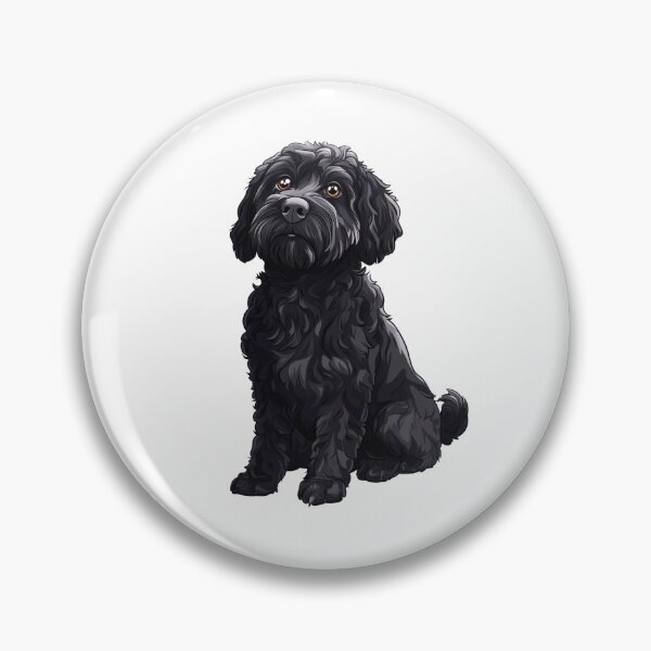 Item preview, Black Labradoodle  designed and sold by ChaosReigns91.