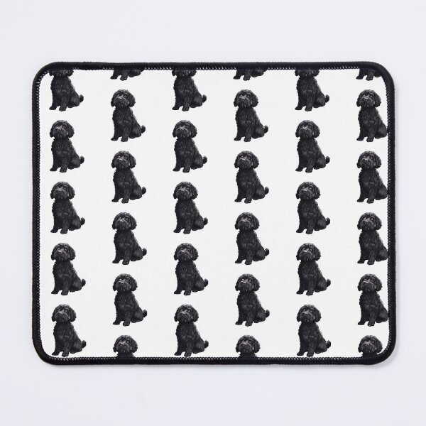 Item preview, Black Labradoodle  designed and sold by ChaosReigns91.