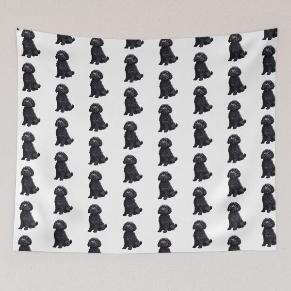 Item preview, Black Labradoodle  designed and sold by ChaosReigns91.