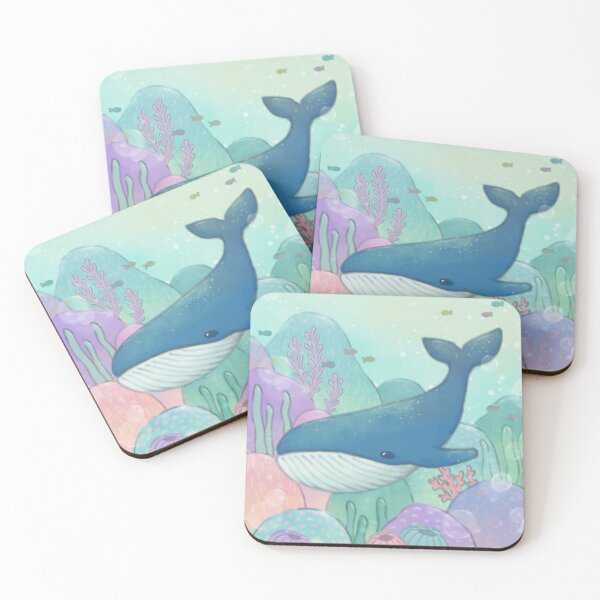 Item preview, Whale Illustration designed and sold by Kyut-Yum.