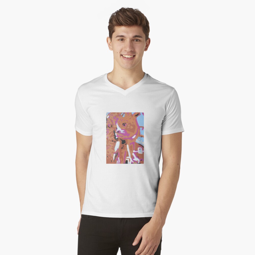 Item preview, V-Neck T-Shirt designed and sold by artistDanJ.
