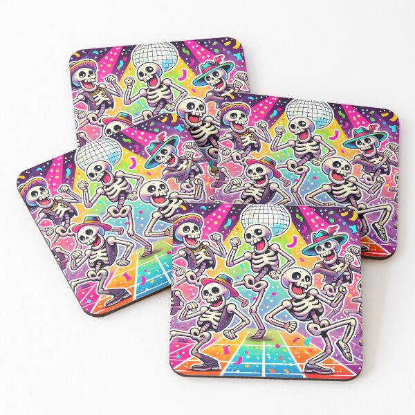 Item preview, Dancing Skeletons Party Vibes designed and sold by Peelya.
