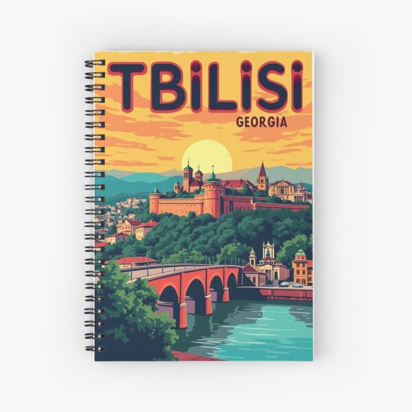 Item preview, Retro Pop Art Poster of Tbilisi, Georgia | Vintage Cityscape Artwork | Colorful Tbilisi Travel Print | Georgian Capital Wall Art designed and sold by PaintedPixels01.