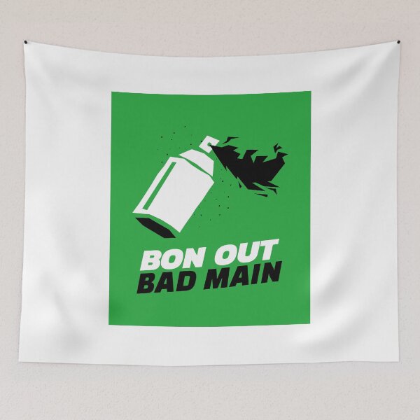 Item preview, Bon Out Bad Main, Burn Out Bad Mind, Jamaican Patois (Patwa) BG designed and sold by Kolcha.