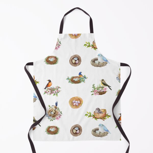 Item preview, Watercolor Bird Nests and Birds designed and sold by silviaol.