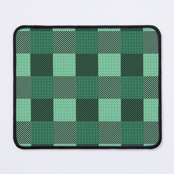 Item preview, Houndstooth Buffalo Plaid - Green designed and sold by Tim Veiga.