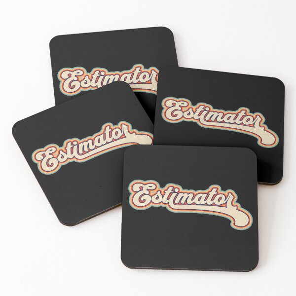 Item preview, Retro Vintage Estimator designed and sold by HosvPrint .s.