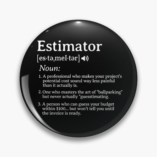 Item preview, Estimator Funny Definition Gift Idea  designed and sold by HosvPrint .s.