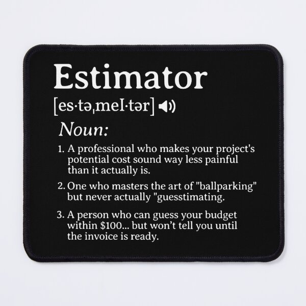 Item preview, Estimator Funny Definition Gift Idea  designed and sold by HosvPrint .s.