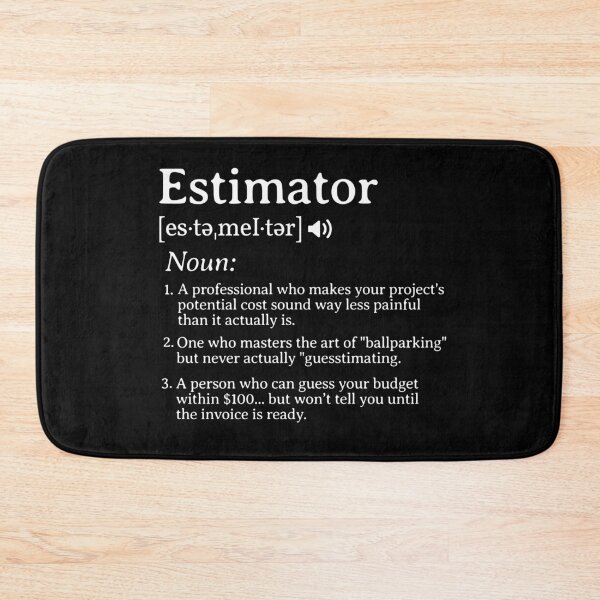 Item preview, Estimator Funny Definition Gift Idea  designed and sold by HosvPrint .s.