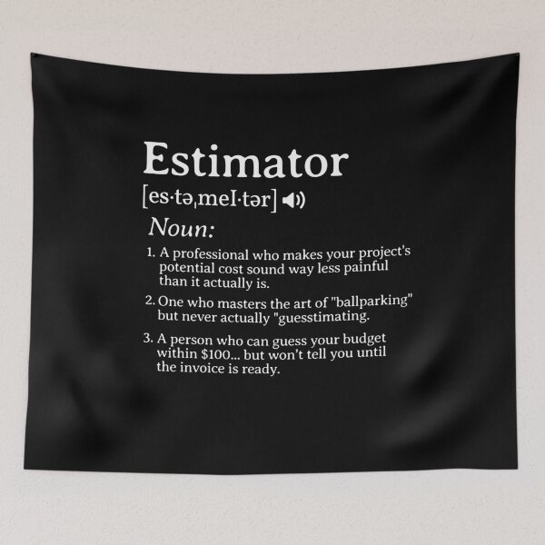 Item preview, Estimator Funny Definition Gift Idea  designed and sold by HosvPrint .s.