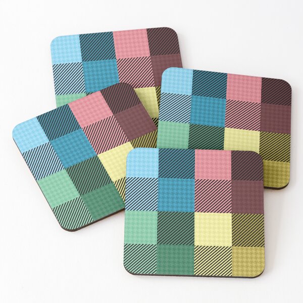 Item preview, Houndstooth Plaid - Multicolor designed and sold by Tim Veiga.