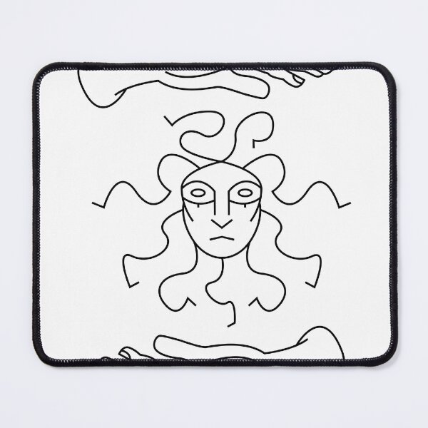 Item preview, A line art depiction of a solar face held between hands designed and sold by estebansequeira.