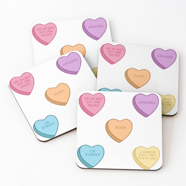 Item preview, Andarna-themed Conversation Hearts (Fourth Wing) designed and sold by uponastar4you.